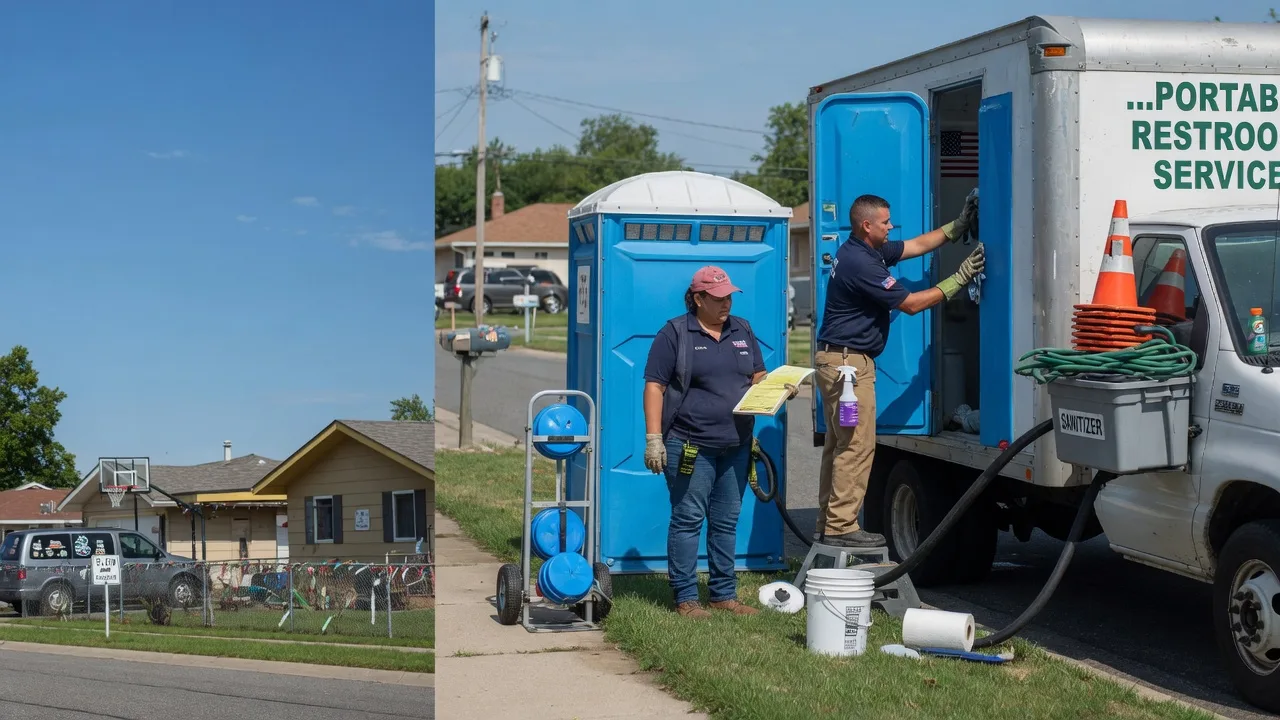 Portable Toilet Rental in Howes, SD near me